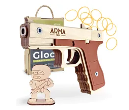 Резинкострел ARMA макет пистолета Glock