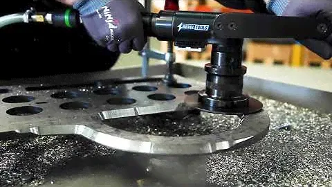 Bevel Mate® ABA 3.0 - new pneumatic tool for rounding an beveling metal