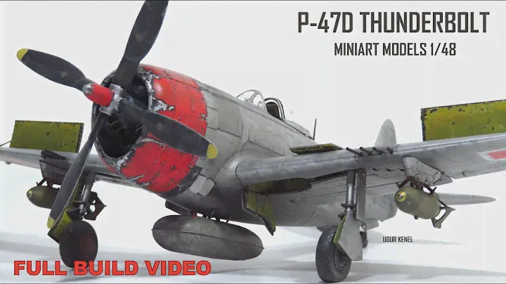 [FULL VERSION] - Building Miniart P-47 THUNDERBOLT - 1/48 SCALE AIRCRAFT MODEL