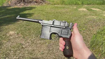 Mauser C96 "Broomhandle" POV firing