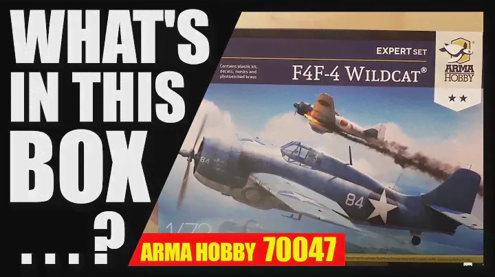 362 - Arma Hobby 70047 Grumman F4F-4 Wildcat Expert Set in 1/72 scale