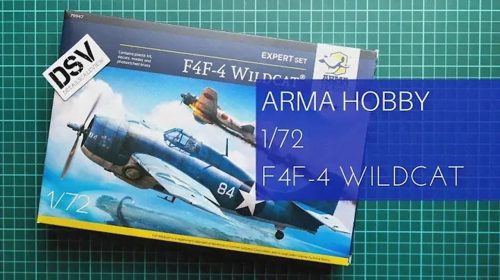 Обзор Arma Hobby 1/72 F4F-4 Wildcat (70047)